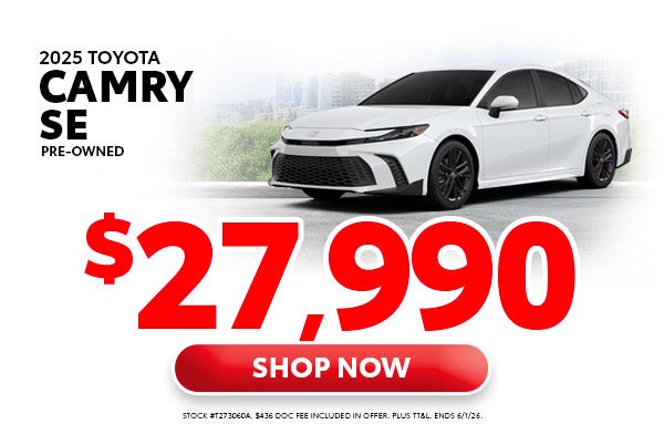 2026 Toyota Camry SE 