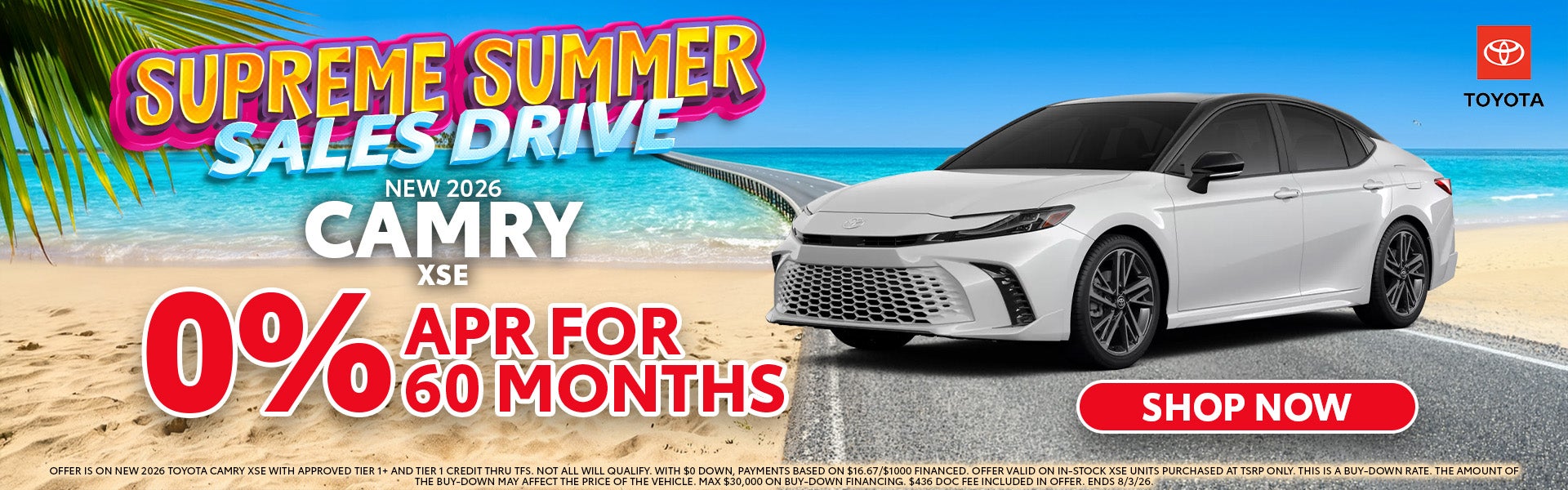2026 Camry XSE