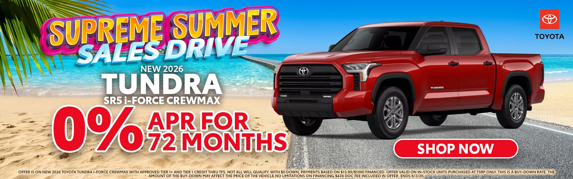 2026 Tundra SR5 Crew Max